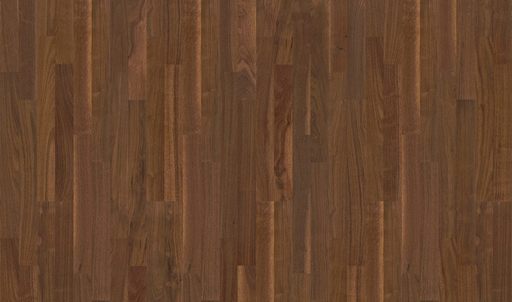 Boen Andante Walnut American Engineered 3-Strip Flooring, Oiled, 215x3x14 mm Image 1