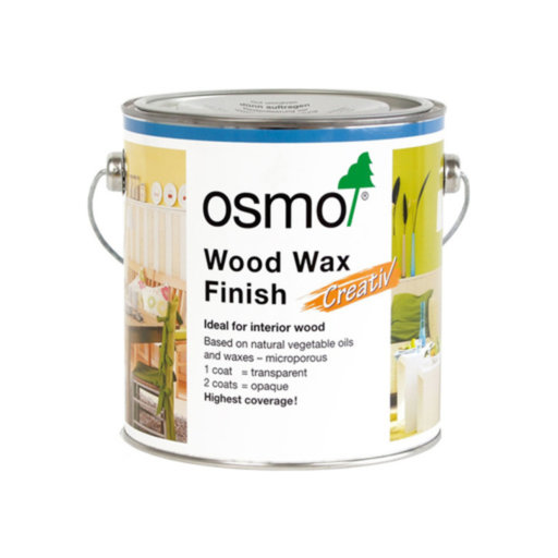 Osmo Wood Wax Finish Creative, Snow White, 2.5 L Image 1