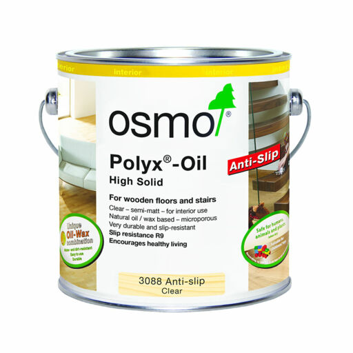 Osmo Polyx-Oil Anti-Slip, Clear Satin, 125ml Image 1