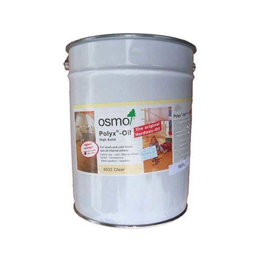 Osmo Polyx-Oil Hardwax-Oil, Express, Clear Satin, 10L Image 1