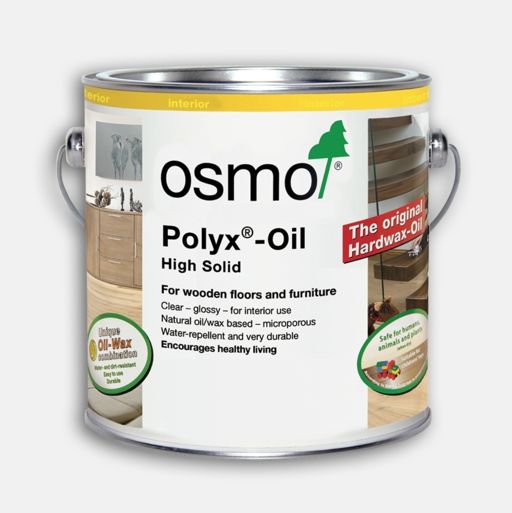 Osmo Polyx-Oil Original, Hardwax-Oil, Clear Satin, 125ml Image 1