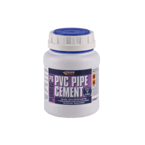 Plumbers PVC Pipe Cement, 250ml Image 1