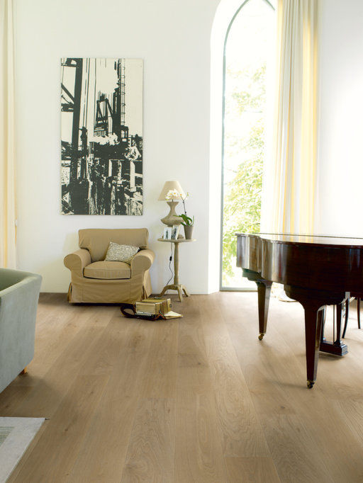 QuickStep Palazzo Champagne Oak Engineered Flooring, Oiled, 190x3x14 mm Image 1