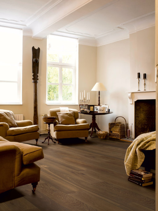 QuickStep Palazzo Chocolate Oak Engineered Flooring, Oiled, 190x3x14 mm Image 2