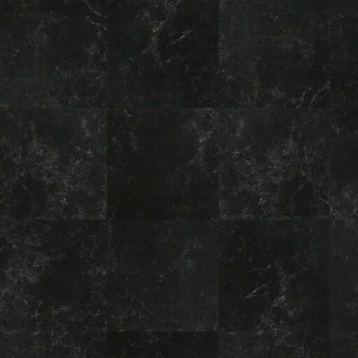 Polyflor Colonia Stone Imperial Black Marble Vinyl Flooring, 305x305mm Image 1