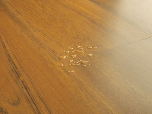 QuickStep CLASSIC Medium Brown Teak Laminate Flooring, 8mm Image 4