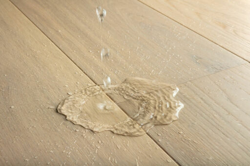 QuickStep Cascada Lily White Oak Engineered Flooring, Natural, Extra Matt Lacquered, 190x13x1820mm Image 5