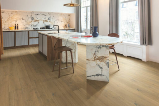 QuickStep Cascada Mustard Oak Engineered Flooring, Rustic, Extra Matt Lacquered, 190x13x1820mm Image 3