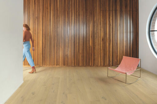 QuickStep Cascada Pearl White Oak Engineered Flooring, Rustic, Extra Matt Lacquered, 190x13x1820mm Image 3