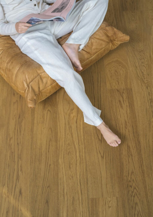 QuickStep Cascada Toffee Brown Engineered Flooring, Natural, Extra Matt Lacquered, 190x13x1820mm Image 4