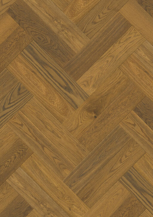 QuickStep Disegno Cinnamon Raw Oak Engineered Parquet Flooring, Extra Matt Lacquered, 145x13.5x580mm Image 3
