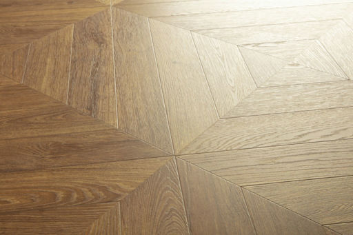 QuickStep Impressive Patterns, Chevron Oak Brown Laminate Flooring, 8mm Image 6