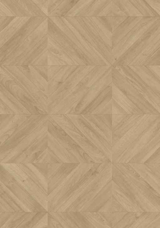 QuickStep Impressive Patterns, Chevron Oak Medium Laminate Flooring, 8mm Image 1