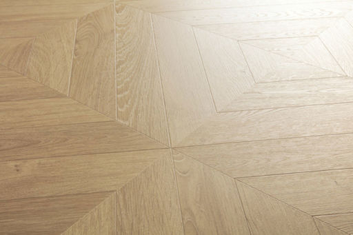 QuickStep Impressive Patterns, Chevron Oak Medium Laminate Flooring, 8mm Image 5