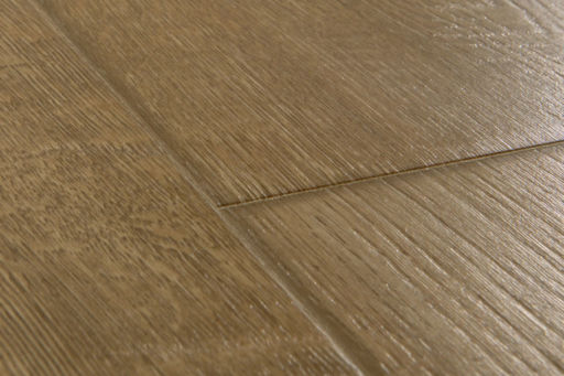 QuickStep Impressive Ultra Scraped Oak Grey Brown Laminate Flooring, 12mm Image 4