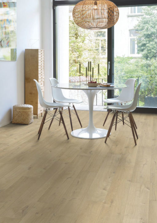 QuickStep Impressive Ultra Soft Oak Medium Laminate Flooring, 12mm Image 2