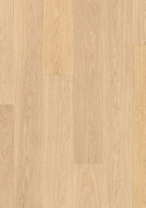 QuickStep LARGO White Varnished Oak Planks 4v Laminate Flooring 9.5mm Image 1