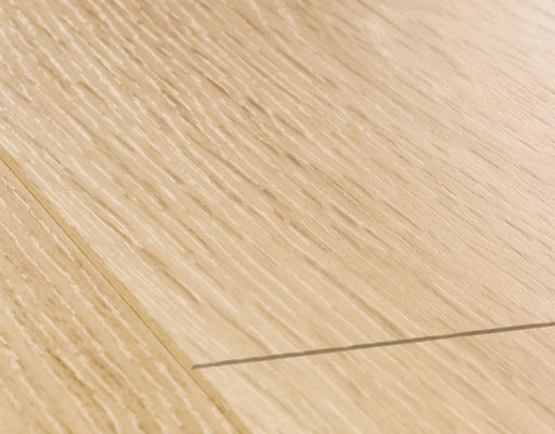QuickStep LARGO White Varnished Oak Planks 4v Laminate Flooring 9.5mm Image 4