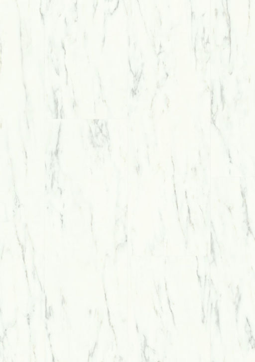 QuickStep Livyn Ambient Click Marble Carrara Vinyl Flooring Image 4