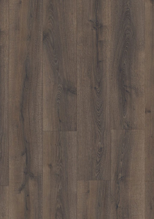 QuickStep Majestic Desert Oak Brushed Dark Brown Laminate Flooring, 9.5mm Image 1