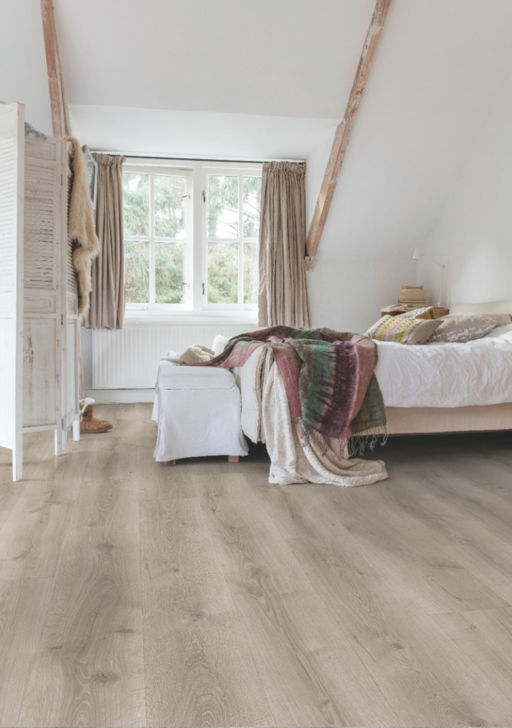 QuickStep Majestic Desert Oak Brushed Grey Laminate Flooring, 9.5mm Image 2