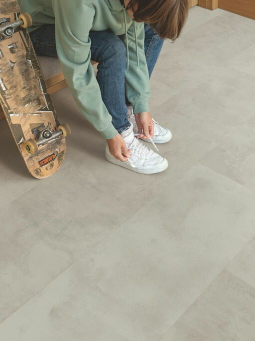 QuickStep Muse, Grey Concrete Laminate Flooring, 8mm Image 3