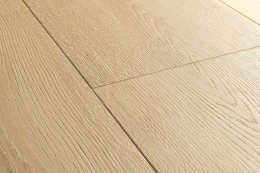 QuickStep Capture Brushed Oak Natural Laminate Flooring, 9mm Image 6