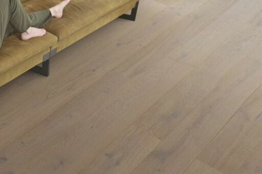 Quickstep Cascada Cotton Grey Oak Engineered Flooring, Rustic, Extra Matt Lacquered, 190x13x1820mm Image 3