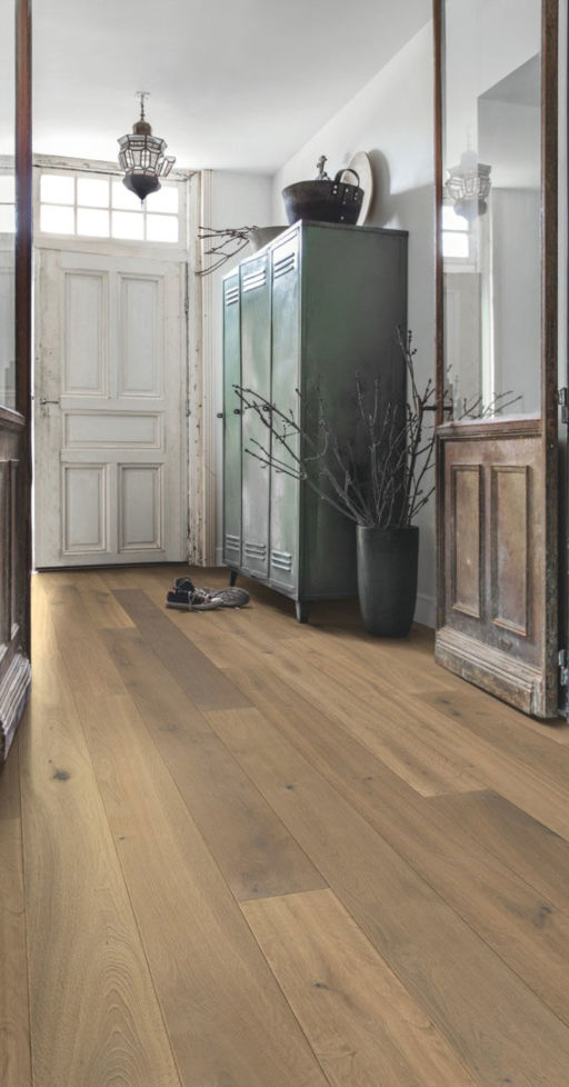 Quickstep Compact Nutmeg Oak Engineered Flooring, Oiled, 145x12.5x1820 mm Image 1