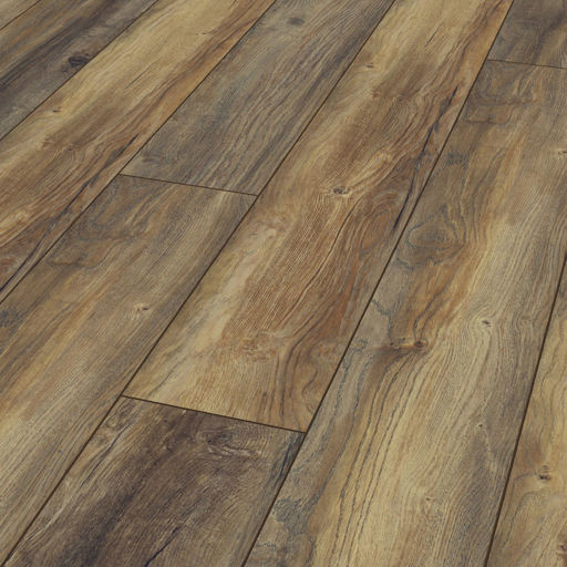 Robusto Harbour Oak Laminate Flooring, 12mm Image 1