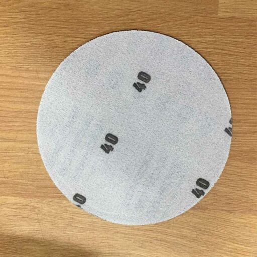 Starcke Sanding Disc, 40G, 150mm, Without Holes, Velcro Image 1