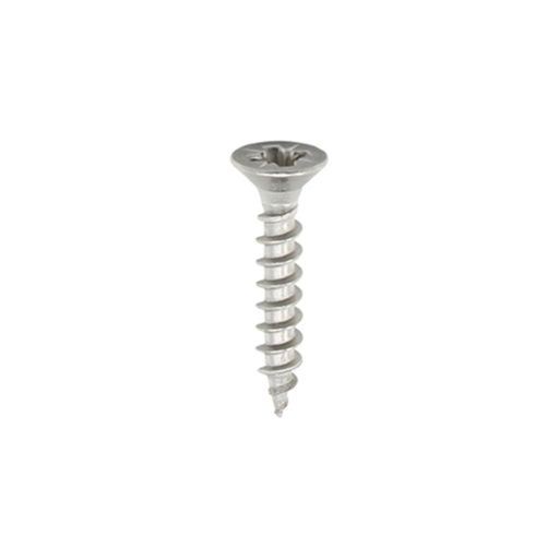 TIMco Classic Multi-Purpose Screws - PZ - Double Countersunk - Stainless Steel 3.0x12mm Image 1