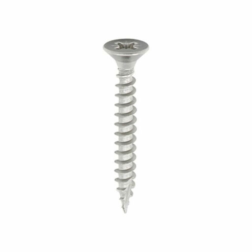 TIMco Classic Multi-Purpose Screws - PZ - Double Countersunk - Stainless Steel 3.5x40mm Image 1