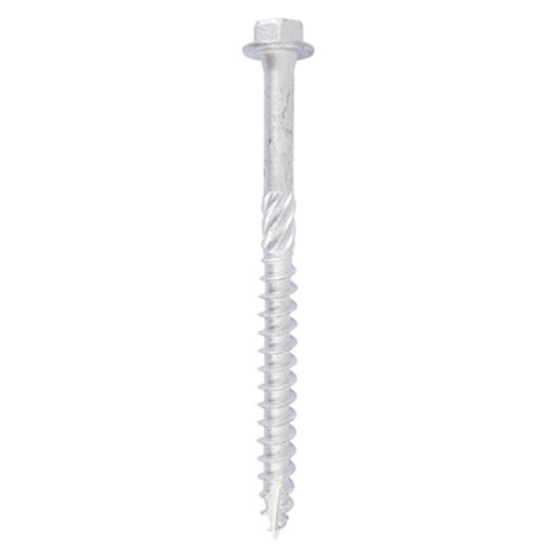 TIMco Heavy Duty Timber Screws - Hex - Exterior - Silver 10.0 x 100 mm Image 1