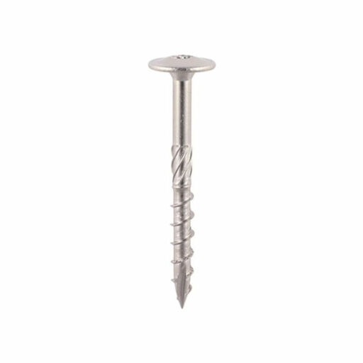 TIMco Timber Screws - TX - Wafer - Stainless Steel 8.0x125mm Image 1
