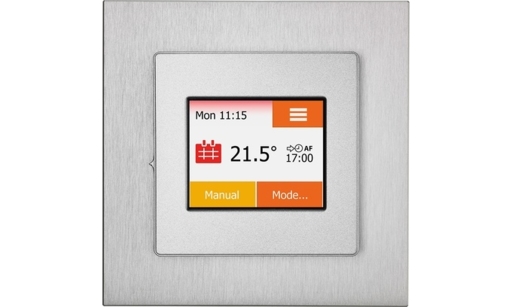 NGTouch Thermostat, Silver, Aluminium Image 1