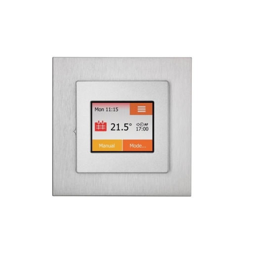 NGTouch Thermostat, Silver, Chrome Image 1