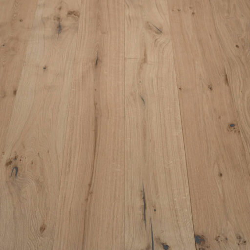 Tradition Antique Engineered Oak Flooring, Distressed, Brushed, Unfinished, 220x15x2200mm Image 2