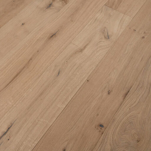 Tradition Antique Engineered Oak Flooring, Distressed, Brushed, Unfinished, 220x15x2200mm Image 4