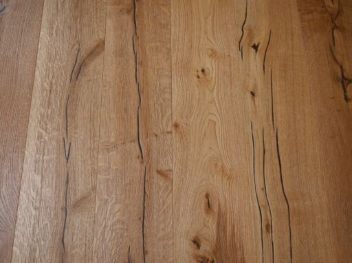 Tradition Antique Engineered Oak Flooring, Natural Distressed, Brushed, 220x15x2220mm Image 2