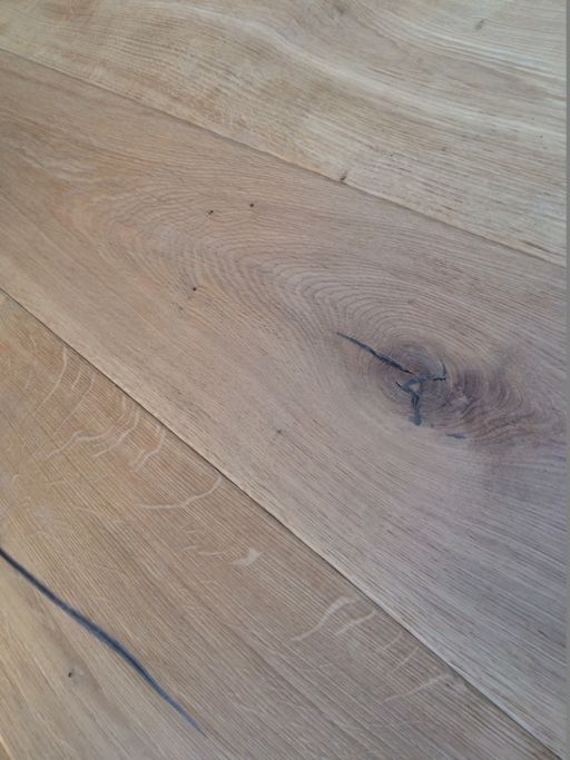 Tradition Antique Engineered Oak Flooring, Rustic, Distressed, Brushed, Unfinished, 220x20x2200 mm Image 1