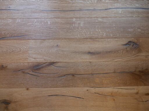 Tradition Antique Natural Oak Engineered Flooring, Rustic, Distressed, Brushed & Oiled, 190x20x1900mm Image 3