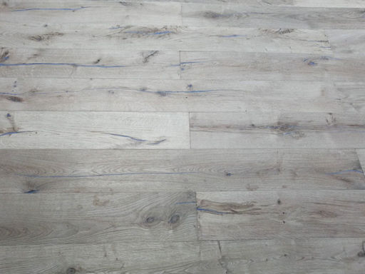 Tradition Antique Oak Engineered Flooring, Rustic, Brushed, Distressed, Unfinished, 190x20x1900 mm Image 1