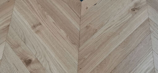 Tradition Chevron Engineered Oak Flooring, Natural, Matt Lacquered 90x15x750mm Image 3