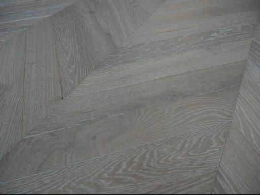 Tradition Chevron Engineered Oak Flooring, Natural, Smoked Rocky Grey, 90x14x510mm Image 4
