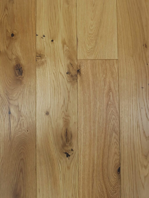 Tradition Classics Oak Engineered Flooring, Rustic, Brushed, Matt Lacquered, 125x14x1200mm Image 1