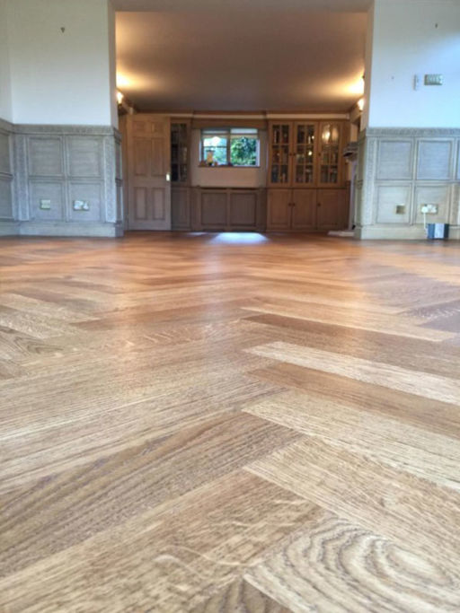 Tradition Classics Solid Oak Overlay Parquet Flooring, Unfinished, Prime, 70x10x350 mm Image 2