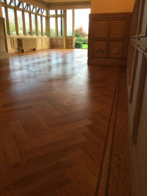 Tradition Classics Solid Oak Overlay Parquet Flooring, Unfinished, Prime, 10x70x350 mm Image 3
