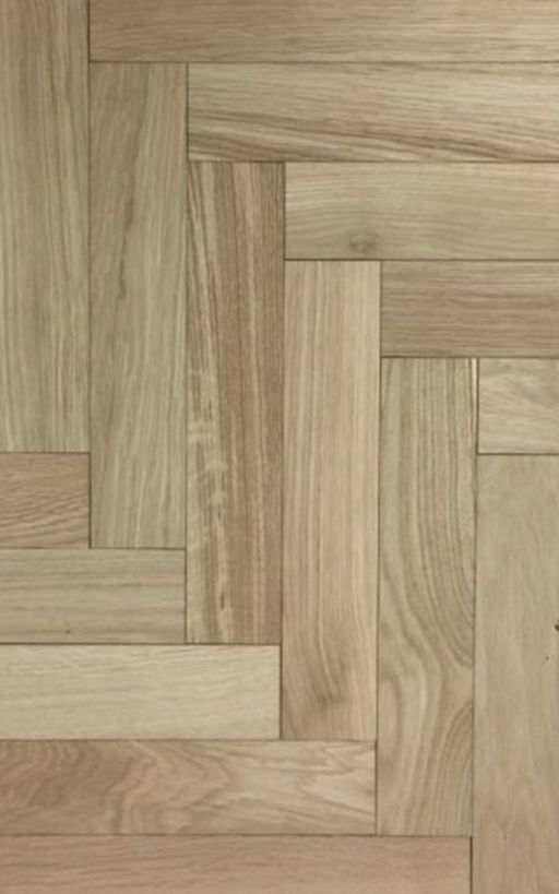 Tradition Classics Solid Oak Parquet Flooring Blocks, Unfinished, Prime, 22x70x280 mm Image 3
