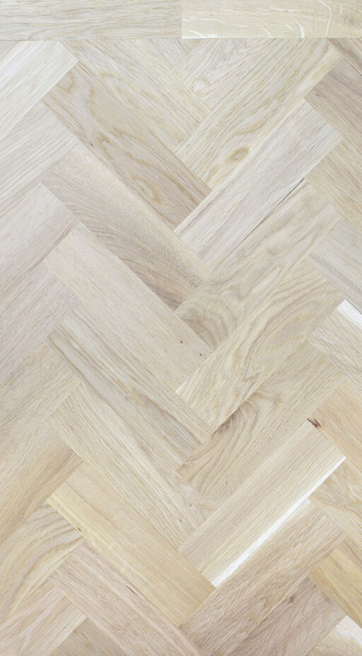 Tradition Classics Solid Oak Parquet Flooring Blocks, Unfinished, Rustic, 70x22x230mm Image 1